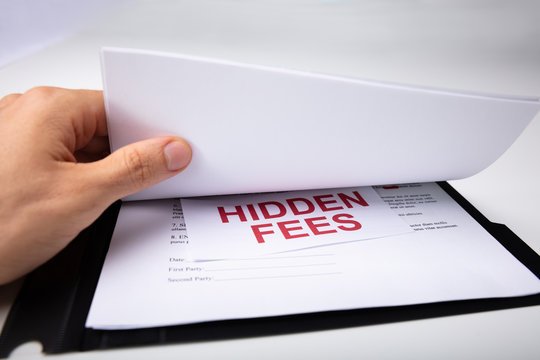 Hidden Fees to Watch For​